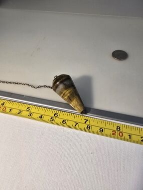 Tiger Eye Cone Pendulum